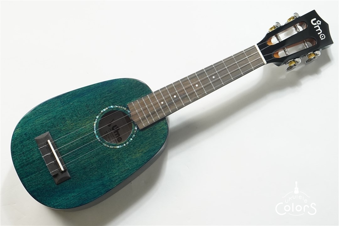 Uma ukulele UK-20SSP - Blue | ウクレレカラーズ Online Store